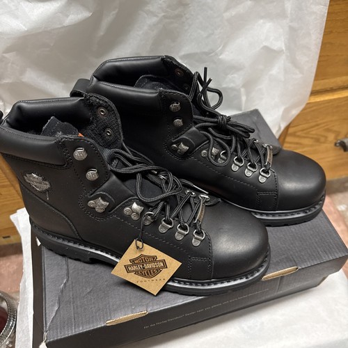 Stivali neri harley davidson - stivali,