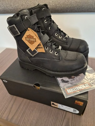 Stivali pelle moto uomo - pelle, da